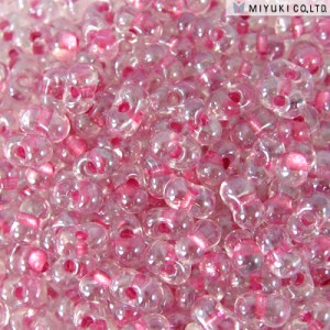 Miyuki Berry Beads 2,5x4,5mm BB1524 Crystal Rose inside colorlined ca 9gr